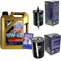 Inspektionskit Filter Liqui Moly ÖL 5L 10W-40 FüR Seat Ibiza II 6K1 1.4I 1.6I