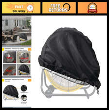 Waterproof Dustproof Industrial Fan Cover for 24" Heavy Duty Outdoor Fans, Fits