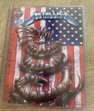 Metallica #1, Rock-It Comics, December 1993, Hetfield Burton Ulrich Hammett