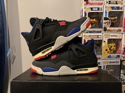 Size 10 - Air Jordan 4 Retro Rare Air - Gold Lettering