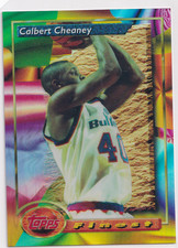 1993-94 Topps Finest Refractor - Calbert Cheaney #84 (RC)