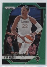2024 Panini Prizm WNBA Green Prizm A'ja Wilson #86 1ce5