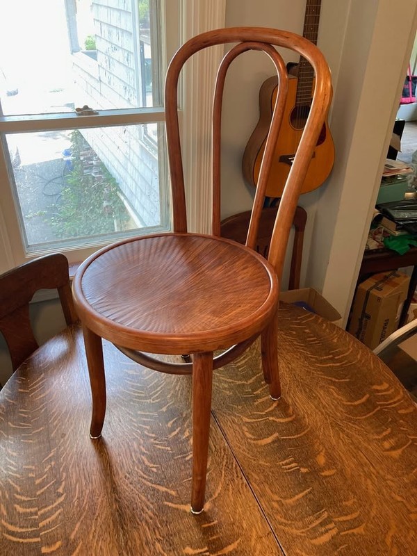 Antique J&J Kohn Mundus Bentwood Bistro Cafe Chair local pickup/delivery