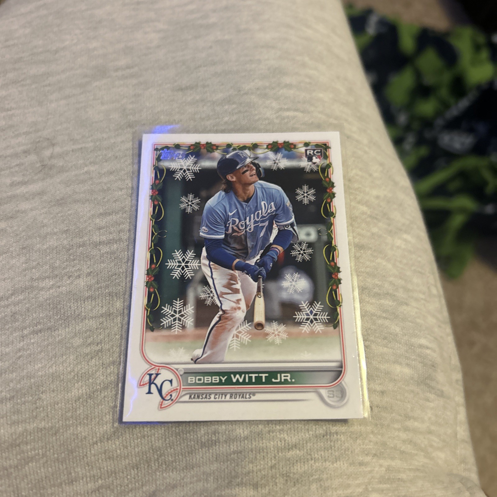 2022 Topps Holiday Bobby Witt Jr. #HW150c RC SSP Kansas City Royals