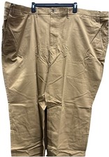 Goodfellow  Co Men  s Brown Hennepin Straight Chino Pants Big  Tall 58x30