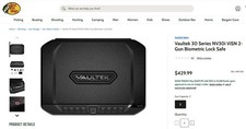 Vaultek NV30i ViSN WiFi Biometric Smart Safe ...