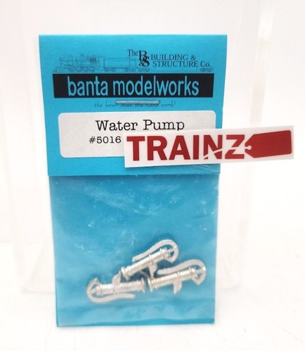 Bomba de agua montada Banta Model Works 5016 metal blanco (paquete de 3) | Condition: New