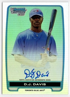 BASEBALL AUTOGRAPHED CARDS (A-J) - Various Players, Years and Companies