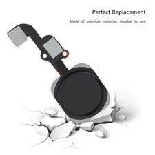 Black Home Button Replacement Touch ID Sensor Key Flex Cable For IPhone6S/6S LW