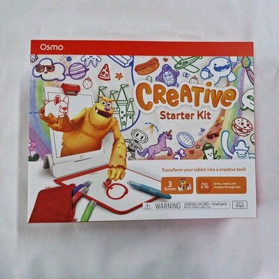 Osmo - Creative Starter Kit for iPad - 3 Educational Learning Games