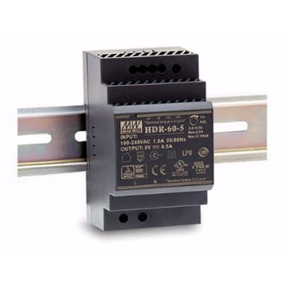 1PC MEAN WELL USA HDR-30-48 Power Supply, AC-DC, DIN Rail, 36W, 48V,0.75A, 85-2