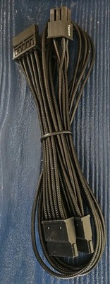 Original Corsair Type-4 6 PIN to 4 SATA Modular Cable 34-0 00471 Sleeved SFX