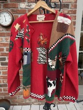 Woolrich Hand Knit Farm Sweater
