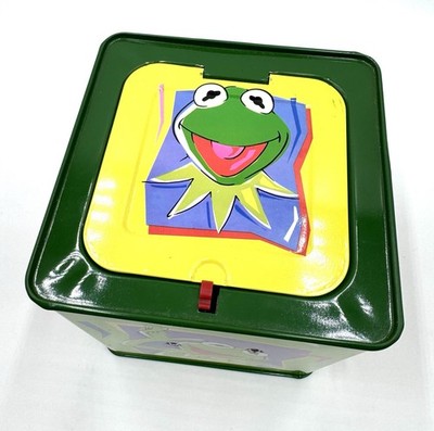 Kermit The Frog Jack In The Box The Muppets Schylling Toy with Box