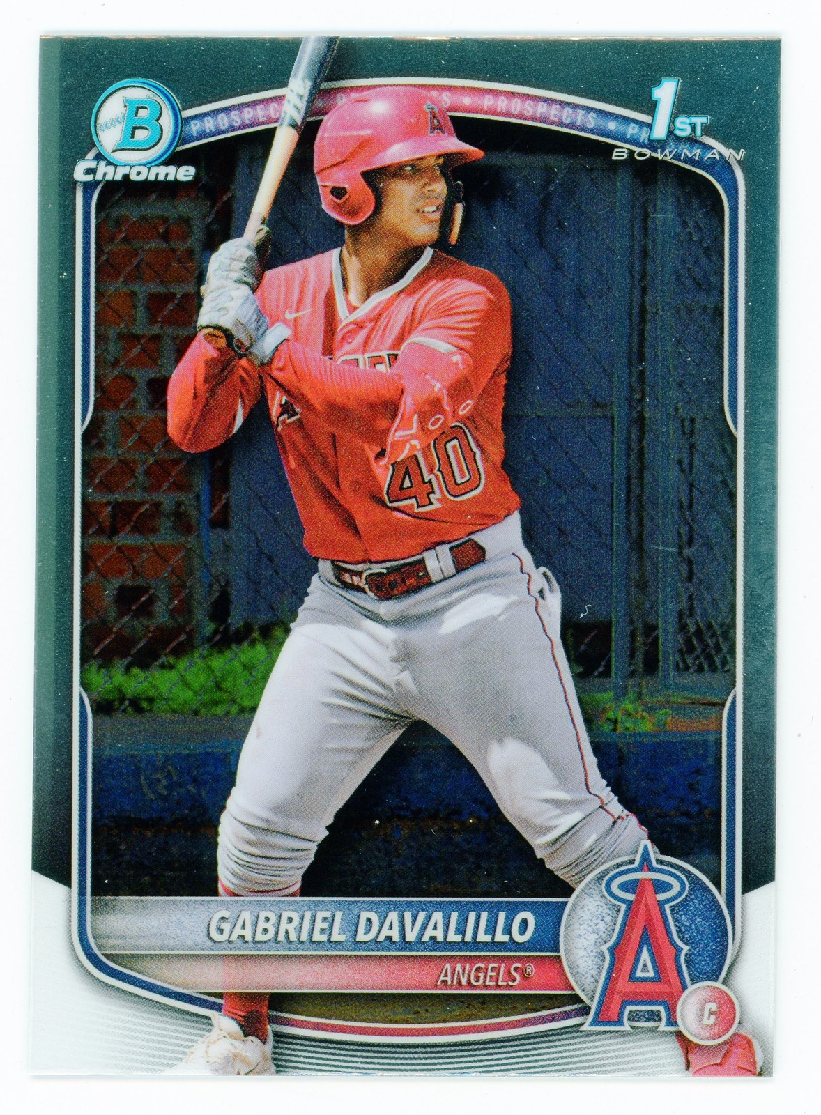 2025 Bowman Chrome - Prospects Gabriel Davalillo #BCP-178 (RC)