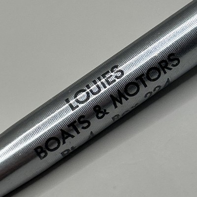 VTG Ballpoint Pen LOUIES BOATS & MOTORS Albany Oregon OR