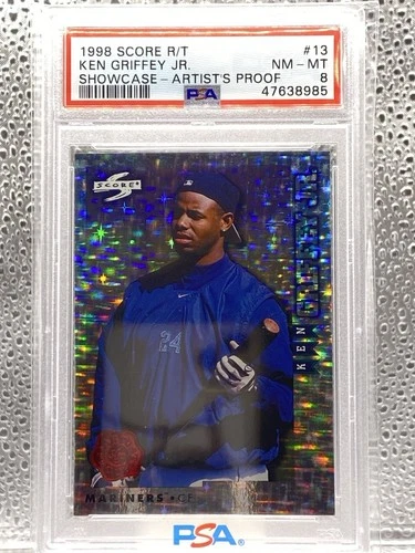Ken Griffey Jr 1998 Score Rookie Traded Showcase Artists Proof PSA 8