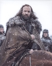 RORY McCANN Sandor Clegane - Game Of Thrones GENUINE SIGNED AUTOGRAPH