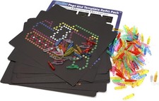 Refill Pegs and Templates Pack for Use with Creative 8  wide x 6.8  high