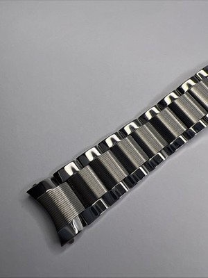 18mm OMEGA 1553/909 Stainless Steel Bracelet Watch Band w/ 909 End