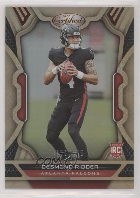 2022 Certified Rookies Mirror Bronze /275 Desmond Ridder #105 b7z