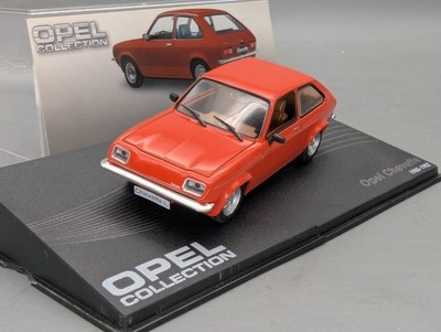 Modellautos 1:43 Ixo für Eaglemoss Opel Collection Chevette mit Vitrine