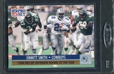 1991 Pro Set Emmitt Smith #1 Cowboys 