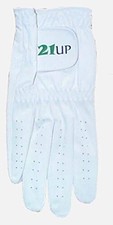 New White 21 Up All Weather Bowling Bowls Glove Ladies Gents Small Medium Large