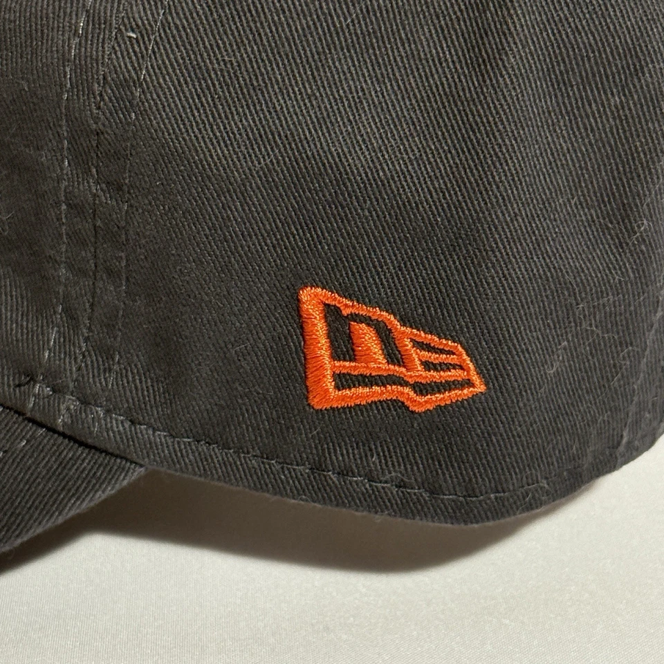 Oklahoma City Thunder NBA New Era Adjustable Strapback Dad Hat Gray - Image 3 of 4