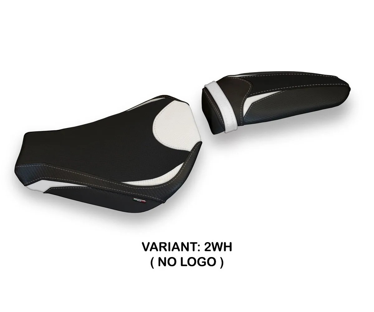 Seat saddle cover Tirana 1 White (WH) TPZ Italia for MV AGUSTA F3 2012 > 2022 rY