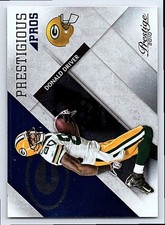 2010 Panini Prestige Prestigious Pros Blue  Donald Driver 16