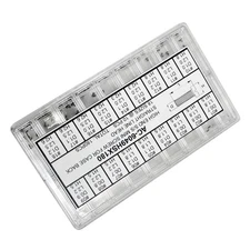 18-Size Assorted Stainless Steel Mini Watch Case Slotted Screws Repair Parts s