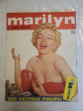 The Marilyn Monroe Story By Sidney Skolsky Vintage Rare 1954 Magazine Dell