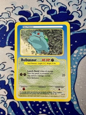 2004 Bulbasaur Funskool Vintage Pokemon Card India RARE  