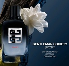 Givenchy Gentleman Society Sport Eau de Parfum Spray 3.4 fl oz Citrus Cedarwood