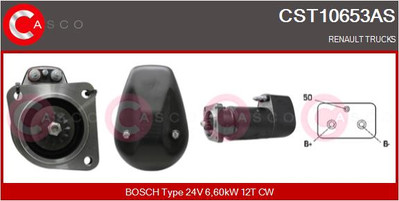 BOM-Prestolite M105R3032SE Starter für RENAULT TRUCKS