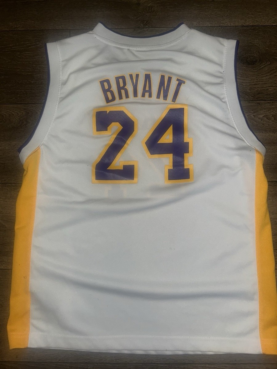 Adidas Los Angeles Lakers Kobe Bryant #24 Basketball Jersey Youth
