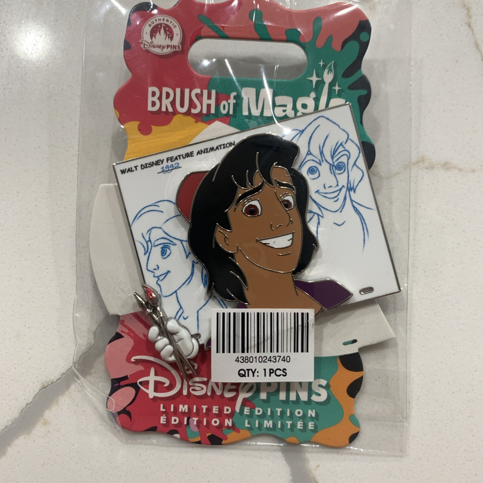 Disney 2026 - Aladdin Pin – Brush of Magic - Limited Edition of 3750