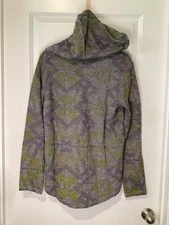 HOODIE BUDDIE MENS L Green Sweatshirt -Hoodie Pullover- Headphones MP3  NWT .