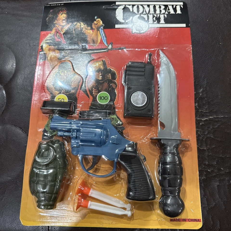 Rambo 80’S Combat Set Toy Rare! - Image 4 of 4