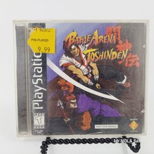 Battle Arena Toshinden (PlayStation 1) PS1 Complete W/ Manual CIB
