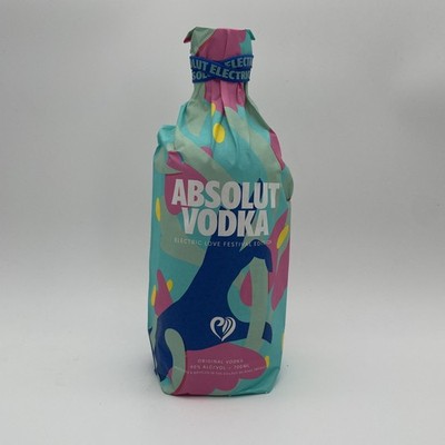 (57,13 EUR/L) Absolut Vodka Electric Love Festival Blau, 0,7l, 40%