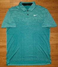 Nike Men's Large Neptune Enamel Green Dri-Fit ADV Vapor Polo Golf Shirt DN2243