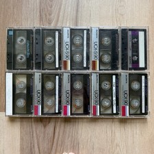 SONY UCX-S 90 UCX90 Type II High Bias Audio Blank Cassette USED Tape Lot of 10