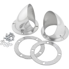 3.50 Lake Style Exhaust Header Turn-outs Ahc Ceramic Coated Pair 3.50 Lake Style Exhaust Header Turn-outs Ahc Ceramic Coated Pair