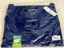 Scrubstar Unisex Core Essentials V-Neck Scrub Top - Size L - Indigo