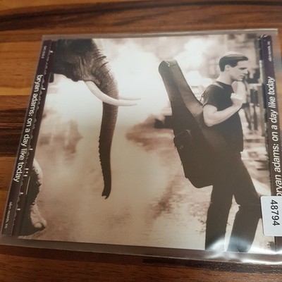 BRYAN ADAMS on a day like today VG+/EX (CD Album, Rock, A&M)