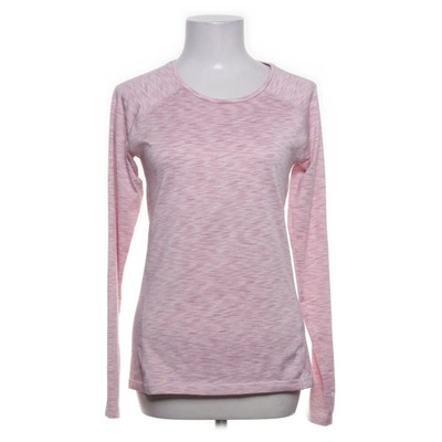 Danskin, Unterziehshirt, Größe: S, Ene Pran W Ls Tee, Pink/Weiß #fUV