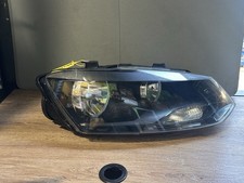 VOLKSWAGEN POLO 2014-2017 Headlight Black (OEM/OES) Right Hand
