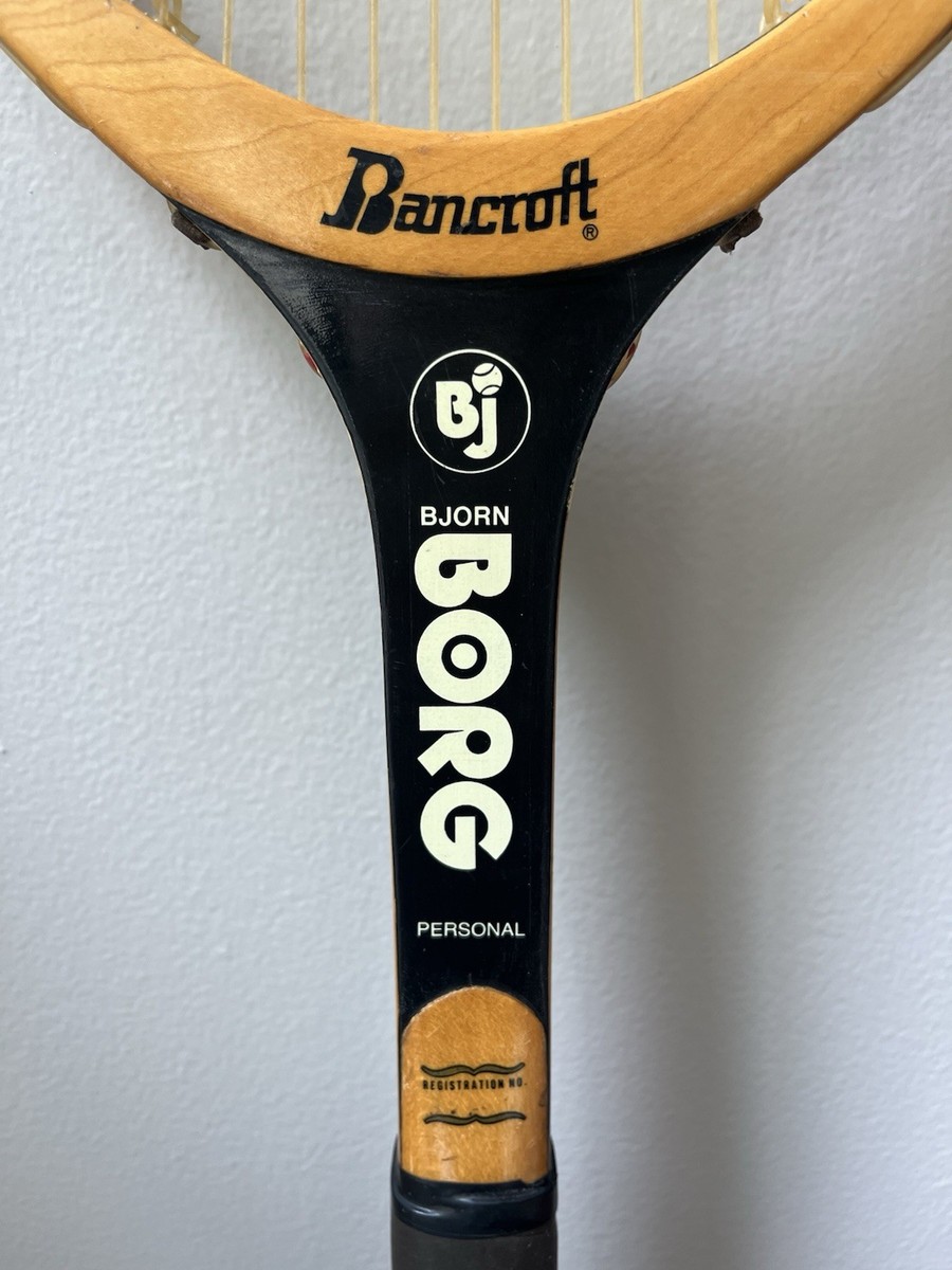 Vintage Bancroft Bjorn Borg “personal” Tournament Play Tennis